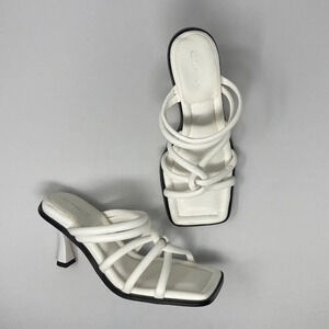 Circus NY White Strappy Sandal 8